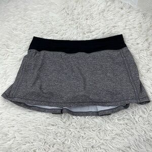 Lululemon Pace Rival Skirt (Regular) *No Panels 13" Heather Lux Multi Black